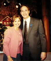 Edward Leigh with Katie Couric